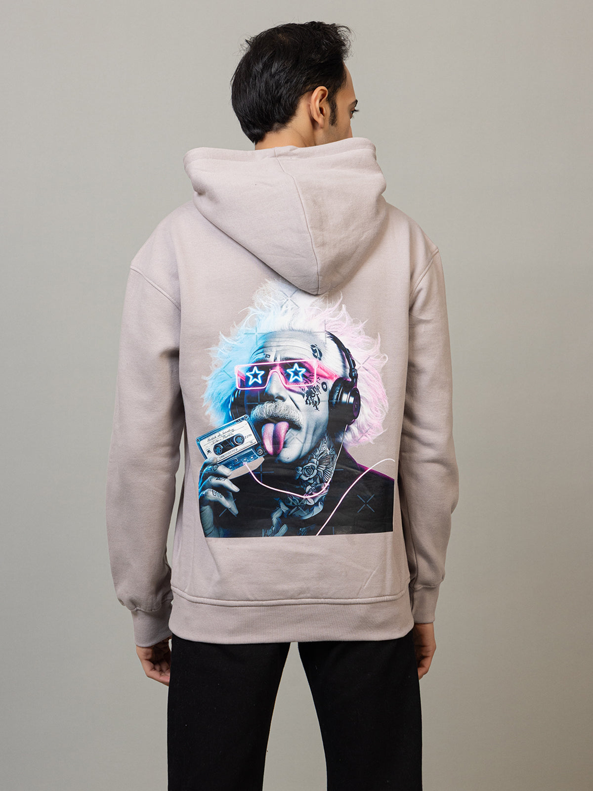 Albert Pullover Hoodie - Polar Light Grey