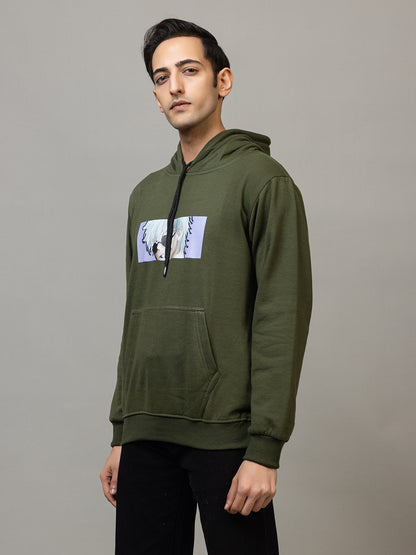 Men's 'Limitless' Sorcerer Graphic Hoodie - Breeze Olive Green