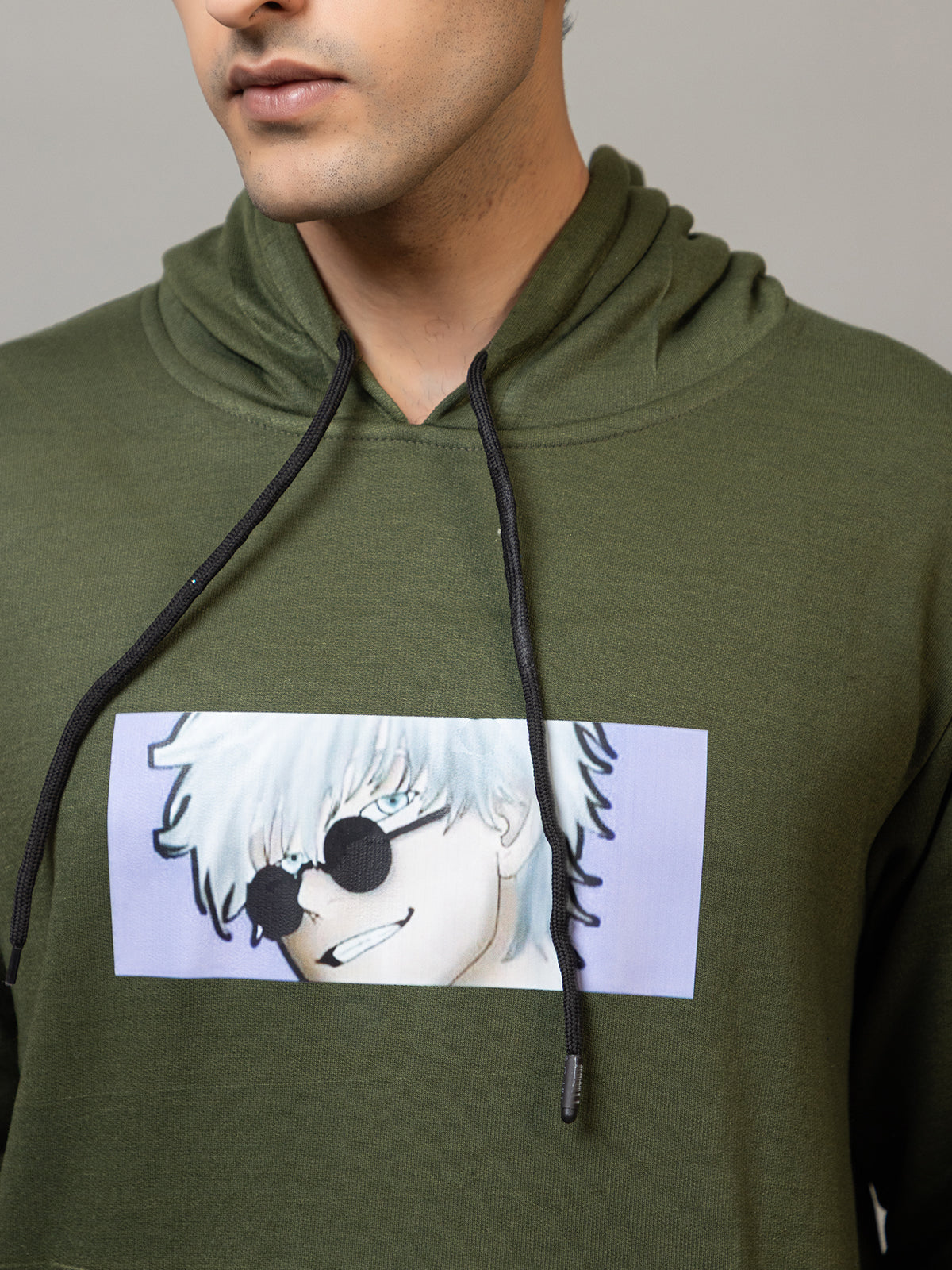 Men's 'Limitless' Sorcerer Graphic Hoodie - Breeze Olive Green